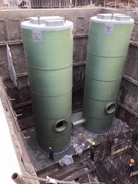 赤峰重庆OPPO智能生态科技园安装一体化污水提升泵